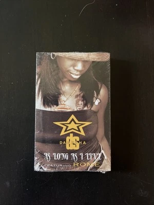 Sealed Danesha Starr As Long As I Live Cassette Single Featuring Rome - Image 1 of 4