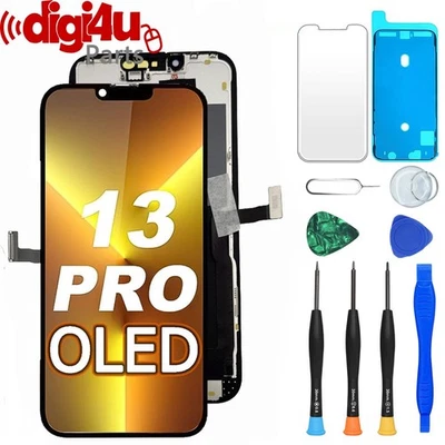 OLED For iPhone 13 Pro Screen Replacement FHD Display Touch Digitizer Repair Kit - Image 1 of 4
