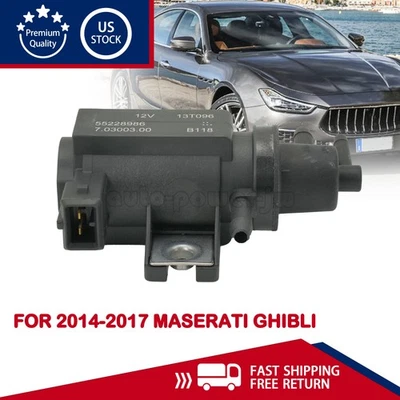 NEW For 2014-2017 Maserati Ghibli 55228986 Turbocharger Pressure Regulator Valve - Image 1 of 4