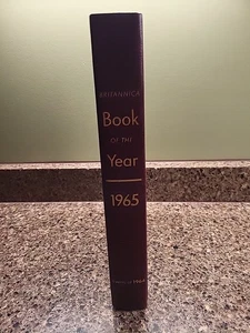 Encyclopedia Britannica Book of the Year 1965 Hard Cover with Events Of 1964 - Bild 1 von 9