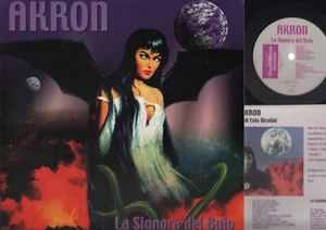 LP AKRON LA SIGNORA DEL BUIO BLACK WIDOW BWR 034 DOOM METAL PROGRESSIVE ROCK - Picture 1 of 1