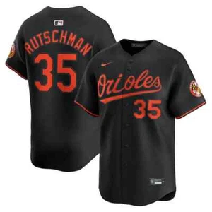 Baltimore Orioles Adley Rutschman Nike Black Alternate Limited Jersey SZ XL $175 - Picture 1 of 5