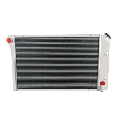 4-Row Aluminum Radiator for 1977-1982 Chevrolet Corvette C3 5.7L 5.0L V8 US — 第 1/4 张图片