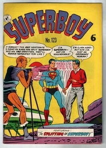 Australian SUPERBOY 123 DC Comics 1950's 32 pgs  UK - Picture 1 of 2