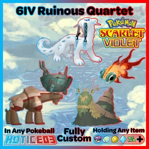 Chien Pao Wo Chien Chi Yu Ting Lu 6IV Pokemon Scarlet & Violet  🚀Fast🚀 - Picture 1 of 24