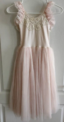 Vestido Dollcake Butterfly Dreams usado en excelente estado - niñas talla 6 Foto 1 de 3