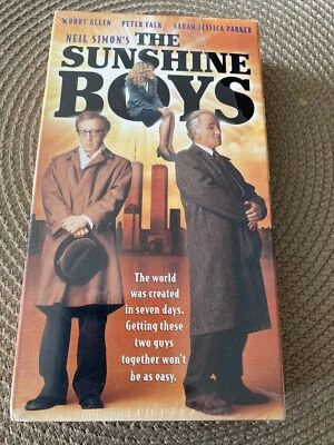 The Sunshine Boys (Woody Allen, Peter Falk) - VHS (1999, CC) **New & Sealed** - Image 1 of 3