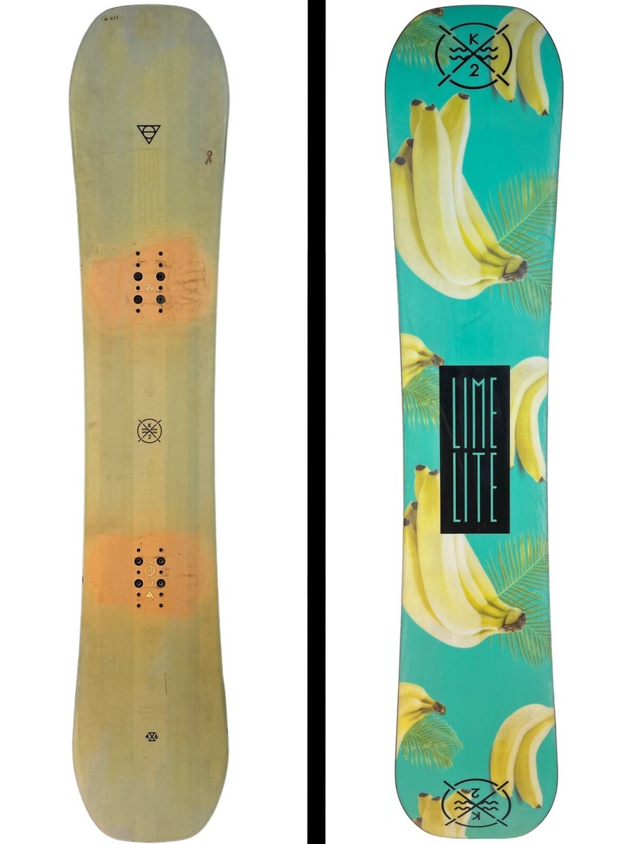 K2 LIME LITE 135スノボ　板　ビンディング付き ケーツー ライムライト LIME LITE KB24031700 24-25年モデル