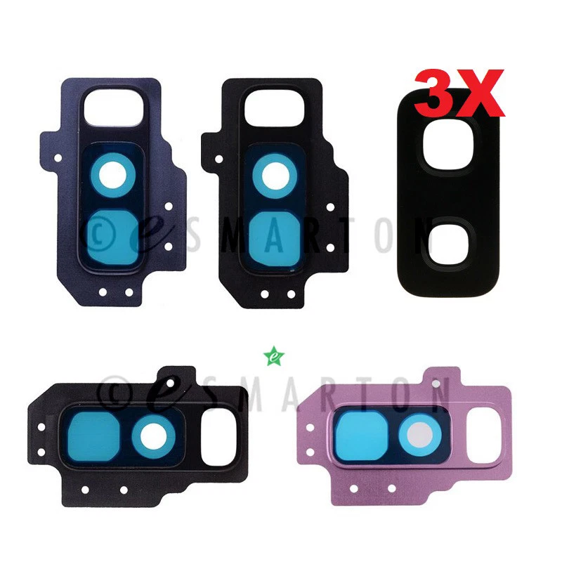 Bisel de cubierta de vidrio lente de cámara principal trasera Samsung Galaxy S9 Plus SM-G965 Foto 1 de 1