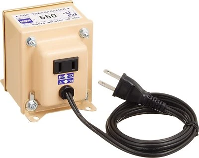 NISSYO Transformer NDF-550U Voltage Down 120V to 100V 550W 196752 - Image 1 of 3
