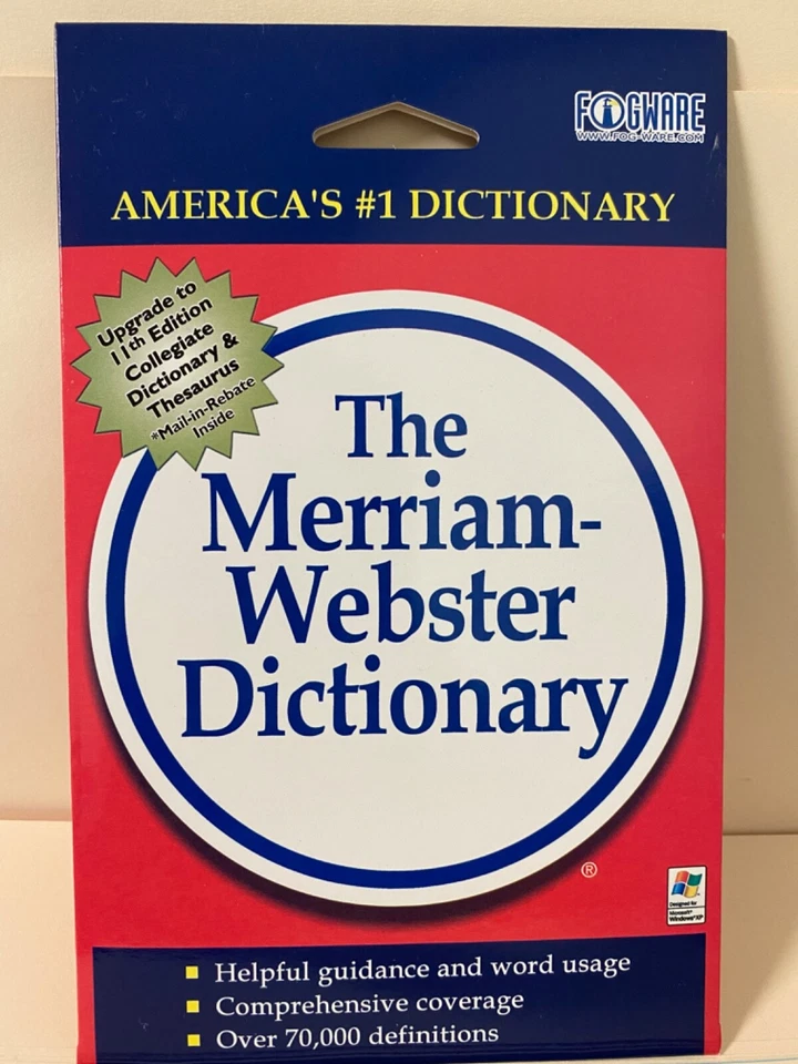 Merriam-Webster Dictionary_America's Dictionary_CD-ROM - Image 1 of 2