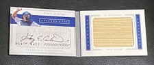 2016 Panini National Treasures Legends Cuts GARY CARTER Auto Booklet Jumbo Bat
