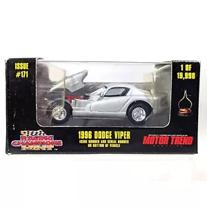 1996 Dodge Viper Racing Champions Motor Trend Issue #171 Gray Silver Gift NEW - Picture 1 of 4