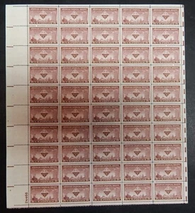 MINT SHEET of 50 - #1002 3c Chemical Society - XF og NH - Picture 1 of 1