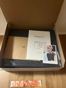 BTS ARTIST MADE COLLECTION by BTS SUGA Black Notebook Leather Cover set JP - Picture 1 of 5