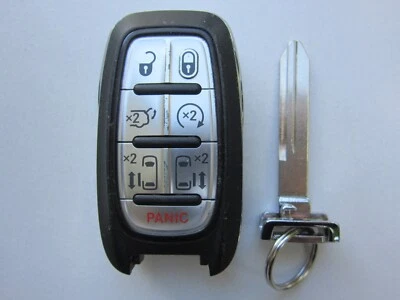 OEM 2017-2024 CHRYSLER PACIFICA SMART KEY KEYLESS REMOTE UNCUT KEY UNLOCKED - Image 1 of 4