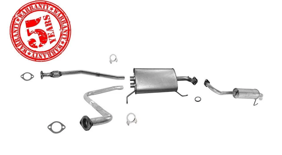 Silenciador medio y trasero para Nissan Pathfinder 96-00 e Infiniti QX4 3,3 L 97-00 Foto 1 de 4