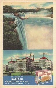 Niagara Falls, NEW YORK - NABISCO - Shredded Wheat - ADVERTISING MULTIVIEW - Picture 1 of 2