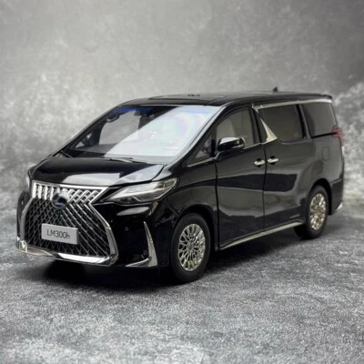 KYOSHO 1/18 Scale LEXUS LM300h MPV Black Diecast Car Model Toy Gift NIB - Image 1 of 4