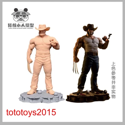 1/12 1/18 1/24 1/64 1/43 Cowboy claw man Scene Minatures Figures Doll Model Toy - Image 1 of 4