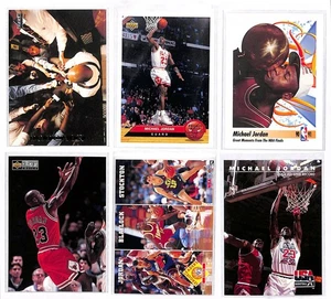 Michael Jordan 6 Card Lot NBA Chicago Bulls Upper Deck Rare Air, Team USA, Hoops - Picture 1 of 1
