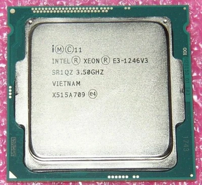 Intel Xeon E3-1246 V3 CPU 4-Core 3.5GHz 8M Socket LGA 1150 SR1QZ 84W Processor - Image 1 of 4