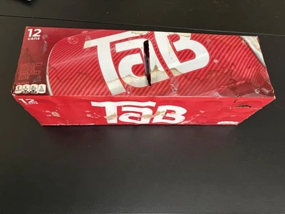 TaB Soda ! Discontinued! - 12-Pack of 12oz Unopened Cans - Good Condition! - Image 1 of 4