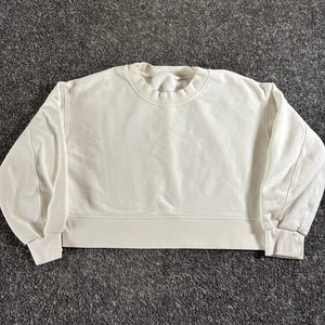 Maglione donna Lululemon Softstreme™ perfettamente oversize cropped crew opale taglia 4 - Foto 1 di 5
