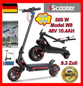 IScooter W8 Elektroroller EScooter Damen/Herren 48V10,4AH Elektro-Scooter Falten - Bild 1 von 19