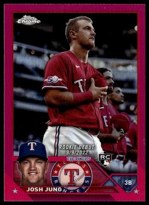 2023 Topps Chrome Update MAGNETA/399 / Josh Jung ROOKIE /399 - Image 1 of 2
