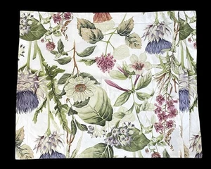 Pottery Barn Thistle Floral Percale Standard Pillow Sham - Picture 1 of 3