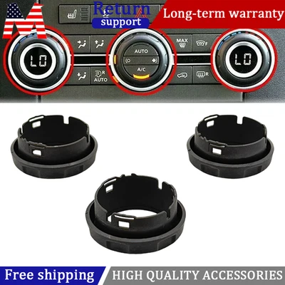 3x A/C Volume Control Knob Compatible for 09-16 Land Rover Discovery 4 US - Изображение 1 из 4