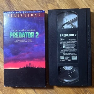 Predator 2 VHS 1990 Action Sci-Fi Twentieth Century Fox Selections - Picture 1 of 3
