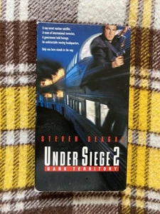 Under Siege 2: Dark Territory (1995) VHS Steven Seagal Cult Action Martial Arts - Picture 1 of 4