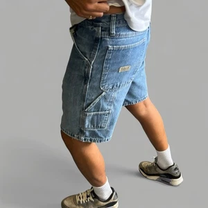 Wrangler Vintage Carpenter Workwear Denim Relaxed Baggy Jorts Shorts Rare 30” - Picture 1 of 16