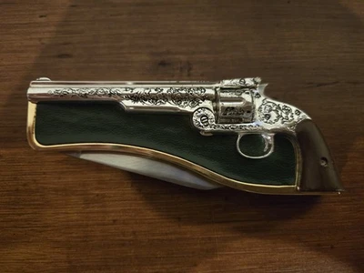 Cuchillo de coleccionista Franklin Mint Smith & Wesson .44 Magnum  Foto 1 de 4