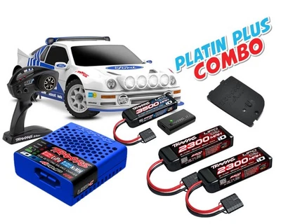 Traxxas Ford RS200 RTR Mini Rally VXL Brushless Platinum Plus Combo TRX108046-1-WH - Image 1 of 4