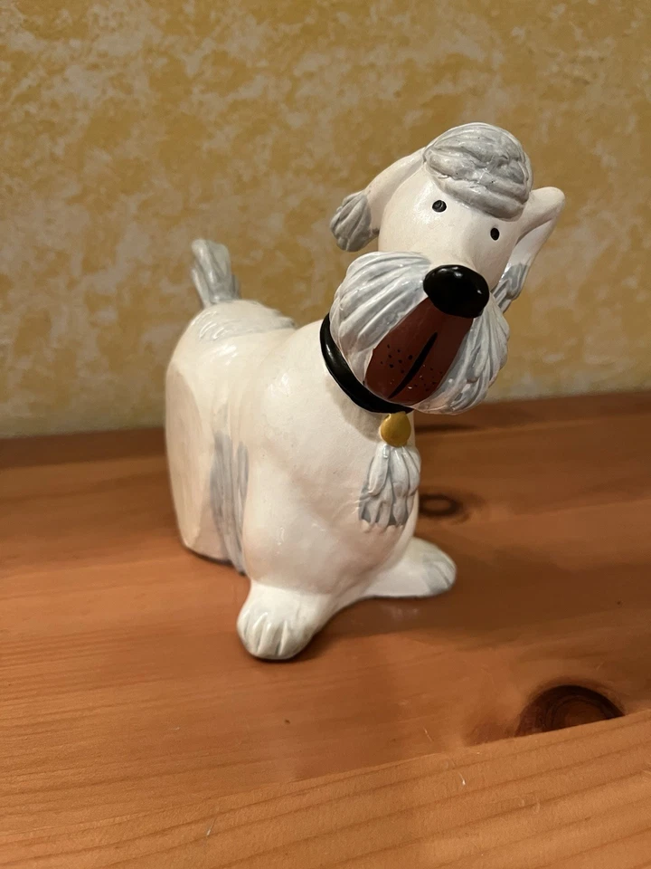 Figura de colección 1974 Dennis the Menace RUFF the Dog yeso/tiza hecha a mano Japón Foto 1 de 4