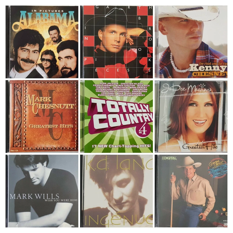 5 CD X $20 Lot - Folk, World, Country, Garth Brooks, Toby Keith, Alabama, More - Image 1 of 4