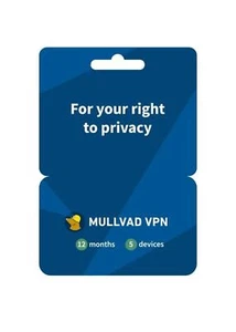 Mullvad VPN | 12 Months for 5 Devices | Protect Your Privacy with Easy-To-Use... - Picture 1 of 3