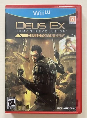 Deus Ex: Human Revolution - Director's Cut (Nintendo Wii U, 2013) - Disc Only - Image 1 of 4