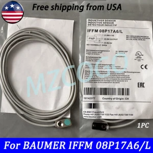 New IFFM08P17A6/L/0300 sensor For Baumer IFFM 08P17A6/L Shipped From USA - Picture 1 of 6