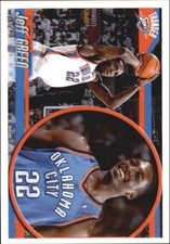 2010-11 Panini Stickers Oklahoma City Thunder Basketball Card #241 Jeff Green