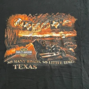 Size XL - Harley Davidson Dallas, TX T Shirt Black - Picture 1 of 7