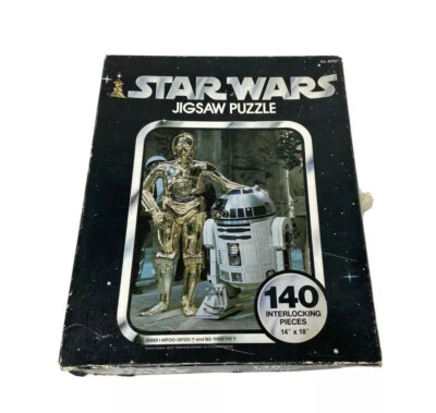 Rompecabezas completo Kenner Star Wars R2/D2 y C-3PO de colección 1977 Foto 1 de 4