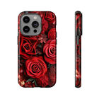 Mothers Day Collection - Red Floral Design Phone Case Stylish and Protective