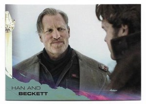 2018 Topps Solo A Star Wars Story Silver Parallel #73 Han and Beckett