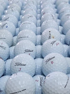 15 Near Mint AAAA Titleist Pro V1x 2023 Used Golf Balls w/Mesh Bag - Picture 1 of 5