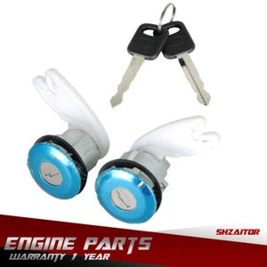 Door Lock Cylinder Set With Keys For Ford Truck & Bronco 1992 1993 1994 1995 - Foto 1 di 11