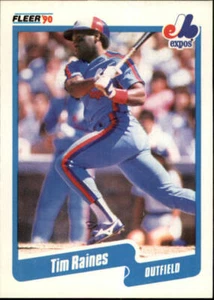 1990 Tim Raines Fleer Baseball Card #359 - Picture 1 of 2